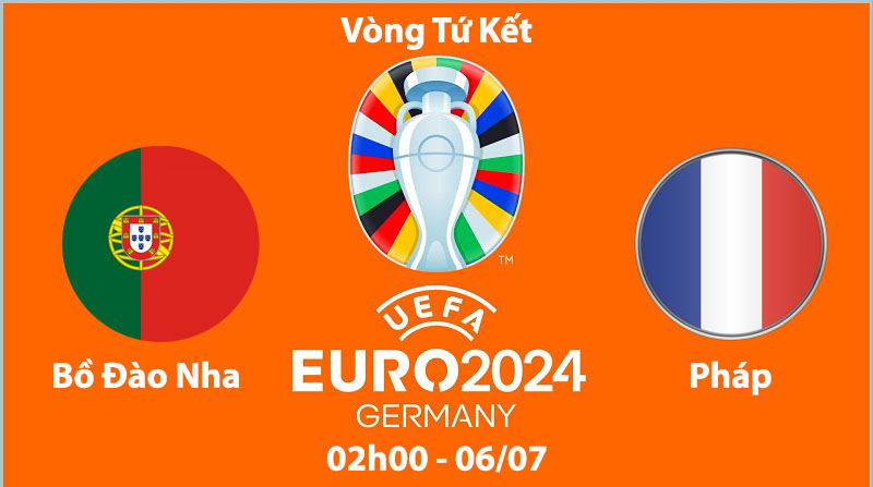 Bồ Đào Nha vs Pháp euro 2024 cmd368pro