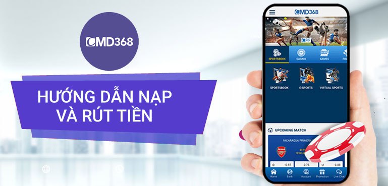 nạp rút tiền cmd368